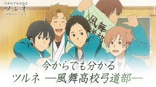 今からでも分かるTVアニメ『ツルネ ―風舞高校弓道部―』