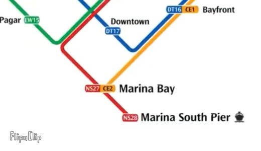 History of the Singapore MRT Map (Version 3)